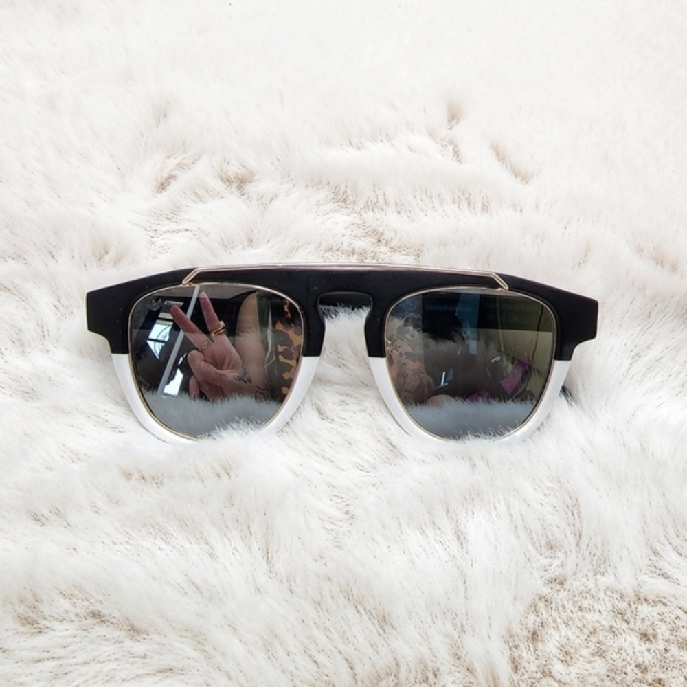 Adidas Italia Independent limited edition 2017 black and white unisex sunglasses